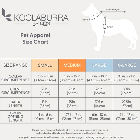 Koolaburra by Ugg Fleece Dog Coat with Cap for your furbaby!  Size XL - Picture 9 of 9